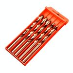 5 PCS 12.0mm 5 PCS Acciaio ad alta velocità M35 Punta elicoidale contenente cobalto Punta da trapano completamente rettificata in acciaio inossidabile