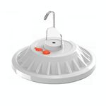 V62 120 LED UFO Ricaricabile luce della luce di emergenza lampadina all'aperto Camping Night Market Stall Light