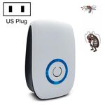 H12 2 PCS Repeller per mouse elettronico ad ultrasuoni Mini repeller per zanzare per uso domestico, Specifiche del prodotto: spina americana (bianca)