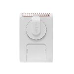 F13 Ventilatore da collo sospeso Mini ventilatore portatile da esterno USB senza foglie Mini ventilatore portatile (bianco)