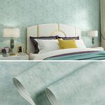 0.53x3m Retro 3D Stereo Plum Plum Blossom Wallpaper Bedroom Soggiorno TV Sfondo Parete Sfondo autoadesivo (9904-3 Versione Blue B Light Blue)