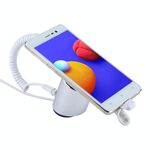 Espositore cilindrico con guscio in alluminio Espositore con sistema di sicurezza magnetico digitale Allarme antifurto / Allarme antifurto Supporto per display per telefoni cellulari con porta micro-USB