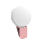 2 PCS Luce di riempimento per telefono cellulare Fotocamera Foto LED Selfie Light (rosa)