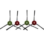 Accessori per robot spazzare aspirapolvere adatti per Ecovacs Deebot T8 AIVI / T8 MAX, accessori 4 pezzi spazzola laterale