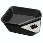 Bilancia da cucina Bilancia elettronica da cucina 5kg / 1g Bilancia per alimenti Bilancia per alimenti Bilancia per pallet Bilancia per animali domestici (nera)
