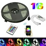 5m 5050 RGB LED Strip Light WiFi Kit di potenza intelligente Smart Home Set (non impermeabile)