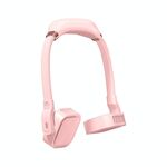 G2 Hanging Neck Leafless Fan Outdoor Student Sports Mini USB Silent Fan, Colour: 4000MAH Girl Powder