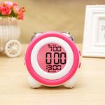 0705 Big Volume Semplice Sveglia a LED tridimensionale MUTO Orologio elettronico luminoso (rosso)