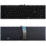 Tastiera versione USA con retroilluminazione per MSI GT62 GT72 GE62 GE72 GS60 GS70 GL62 GL72 GP62 GT72S GP72 GL63 GL73 (bianco)
