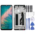 Schermo LCD OEM per ZTE Blade V10 Vita Digitizer Assemblaggio completo con cornice (nero)