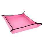 2 Pz Balcone Verde Piantatura Pentola Rolling Basin Mat Home Giardinaggio Semi Piantatura Impermeabile Pad Fiori Sostituzione Pad (V2.0 Rosa)