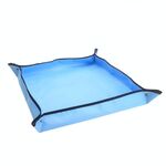 2 PCS Balcone Verde Piantatura Pentola Rolling Basin Mat Home Giardinaggio Sementi Piantatura Impermeabile Pad Fiori Sostituzione Pad (V2.0 Blu)