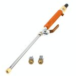 Garden Lawn Irrigation High Pensione Tubo flessibile Ugello spray Autolavaggio Auto Lavaggio Strumenti di pulizia (arancione)