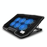 NUOXI H9 Notebook Radiatore Computer Base BASSA PAD PAD (nero)