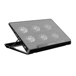 NUOXI X8 Staffa di regolazione del computer del radiatore del notebook della lega di alluminio NUOXI X8 (nero)