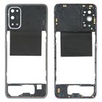Per OPPO Realme X7 Cornice con cornice centrale (viola)