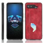 Per ASUS ROG TELEFON TELEFONO 5 GUARTO ARRITBILE PC PC PC + PC + PU + TPU Caso (rosso)