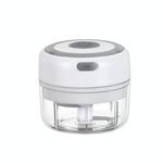 ZM-14 Gomentana Mini Aglio Elettrico senza fili Masher, Colore: bianco 100ml