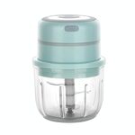 ZM-14 Mini Aglio Elettrico senza fili della famiglia ZM-14, Colore: vetro verde 300ml