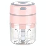 ZM-14 Mini Aglio Elettrico senza fili Della casa Senza fili, Colore: Pink Big Power 250ml