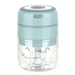 ZM-14 Famiglia Mini Aglio Elettrico senza fili Masher, Colore: verde grande potenza 250ml
