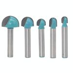 5 PCS / Set 6-18mm 6 SHINK Pizzo Round Cutter Lavorazione del legno Fresatura sollievo