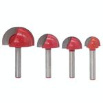 4 PZ / Set 16-32mm 6 SHINK Pizzo Round Taglierina per legno Fresatura per legno Cutter