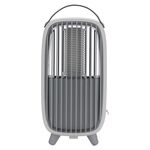 WT-M2 ABS + Killer per zanzare retrò in pelle (grigio)