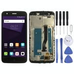 Schermo LCD OEM per ZTE Blade V8 Lite Digitizer Assemblaggio completo con cornice (nero)