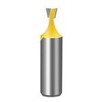 1/2 maniglia con taglierina a rondine in legno incisione in legno piccolo taglierina, specifica: 1 / 2x1 / 4mm