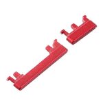 Pulsante di accensione e pulsante di controllo del volume per Motorola Moto G8 Play XT2015 XT2015-2 (rosso)