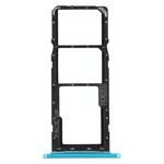 Vassoio della scheda SIM + vassoio della carta SIM + vassoio della scheda micro SD per Motorola Moto G8 Power Lite (verde)