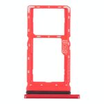 Vassoio della scheda SIM + vassoio della scheda micro SD per Motorola Moto G8 Play XT2015 XT2015-2 (rosso)