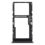 Vassoio della scheda SIM + vassoio della scheda SIM / vassoio di schede Micro SD per Motorola Moto G10 XT2127-2 (nero)