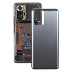 Cover posteriore della batteria originale per Xiaomi Redmi Nota 10s M2101K7BG, M2101K7BI, M2101K7BNY (nero)