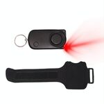 Allarme personale dell'aria aperta di Plapie YY-705 120DB (Black + Wristband convenzionale)