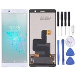Schermo LCD OEM per Sony Xperia XZ2 Compact con assemblaggio completo di digitalizzatore (bianco)