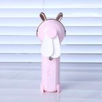 Dispositivo idratante portatile Ventilatore a pagamento Mini USB Carica Umidificazione spray Small Fan (M9 Rosa Rabbit)