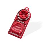 6 pezzi multifunzione uovo taglierina utensile da cucina in acciaio inox flant uovo cutter (rosso)