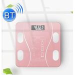 Smart Bluetooth Peso Bilancia Home Body Fat Misurazione del grasso Bilancia della Bilancia della salute (curva rosa)
