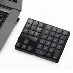 2.4G Tastiera numerica wireless USB 35 Tasti di ricarica Tastiera digitale Taccuino per notebook Mini Numpad