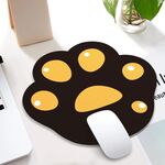 3 pz XH12 Cats Claw Cute Cartoon Pad Mouse, Dimensioni: 280 x 250 x 3mm (marrone)