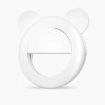 2 PCS XJ17 di grande capacità Live Videoceniera Live Fill Light Ring Light Telefono cellulare Selfie LED Fill Light (orso orecchio)