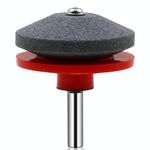 6 PZ Rettificatrice industriale Affilatrice industriale Affilatrice Ammorbidimento Strumento di rettifica Asura Testa di macinazione resistente all'usura, Specifica: Plastica Rosso