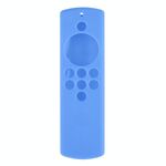 2 PCS Y19 Coperchio di protezione del silicone del telecomando per Alexa Voice Remote Lite / Fire TV Stick Lite (Night Light Blue)