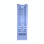 Custodia protettiva per telecomando in silicone da 2 pezzi per Samsung BN59 AA59 (Y6 Night Light Blue)