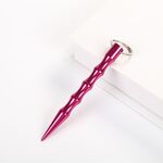 10 PCS Outdoor Anti-Wolf Fornies Attrezzature Attrezzature Stick con portachiavi (rosso)