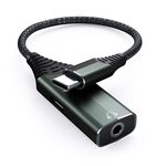 A partire da206 USB-C / Type-C Maschio a PD 60W USB-C / Type-C Carica + 3.5mm AD AUDIO AUDIO ADAPPER ADAPPER (verde)