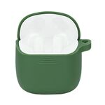 Custodia protettiva anti-autunno auricolari senza fili con auricolari wireless per JBL TUNE 220TWS (erba verde)