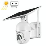 T22 1080p Full HD Solar Powered 4G Network Rete versione UE Videocamera, Supporto Allarme PIR, Visione notturna, Audio a due vie, scheda TF
